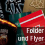 Folder und Flyer